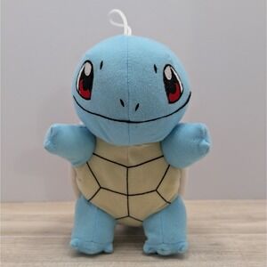 Pokémon Squirtle Plush Toy Factory 8" 2021 Nintendo Game Freak Carnival Prize